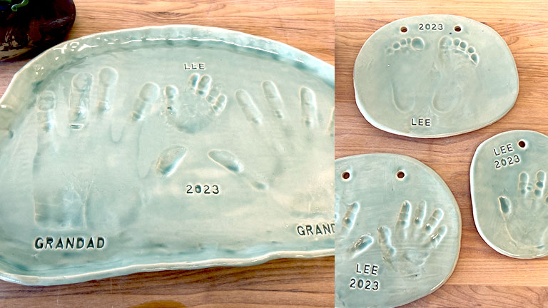 Mother’s Day Hand & Footprint
